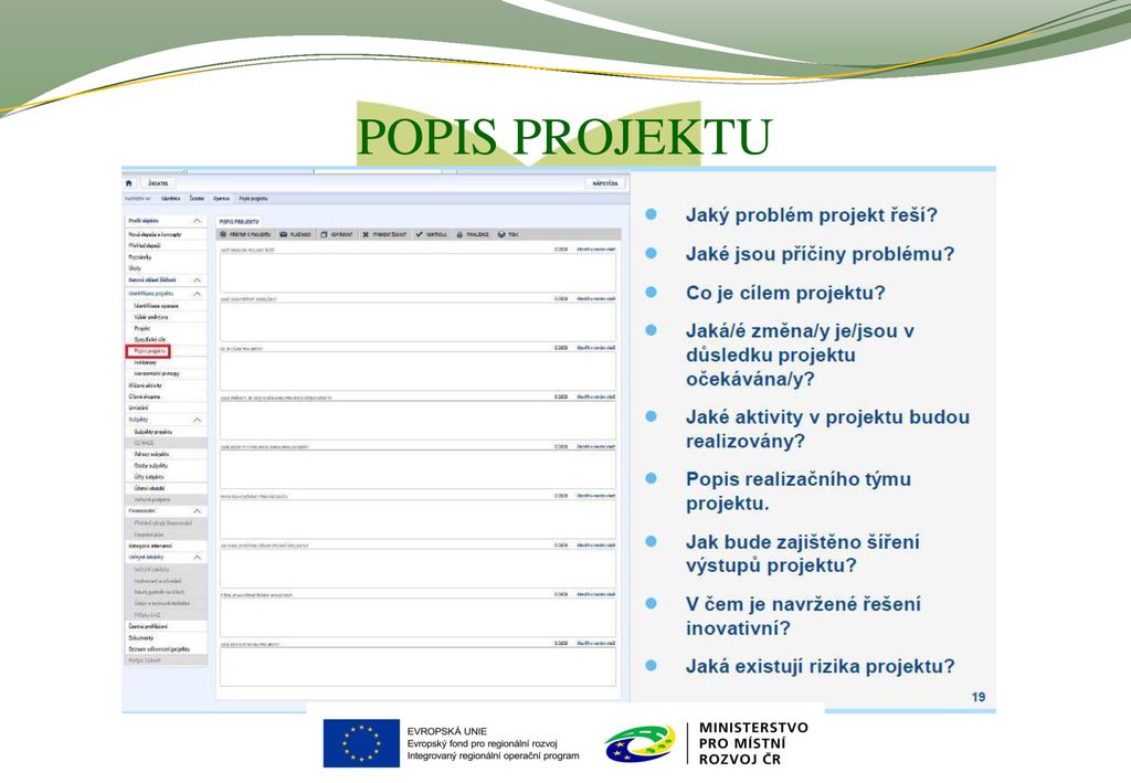 Integrovaný regionální operační program ppt stáhnout